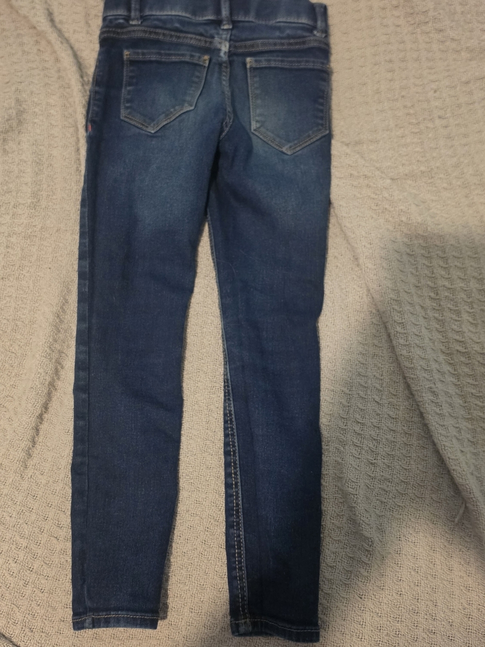 wonder nation Dark Blue Embroidered Girls Jeans - Picture 5 of 5